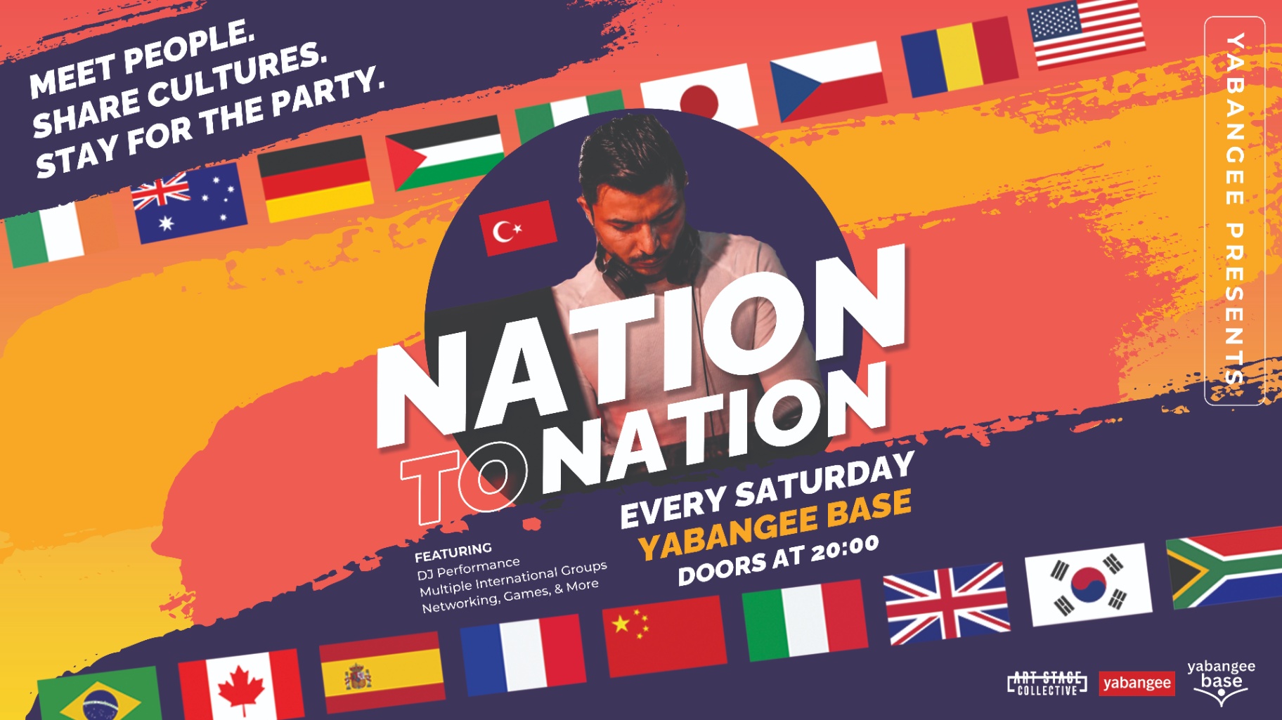Nation to Nation: An International Meetup Event