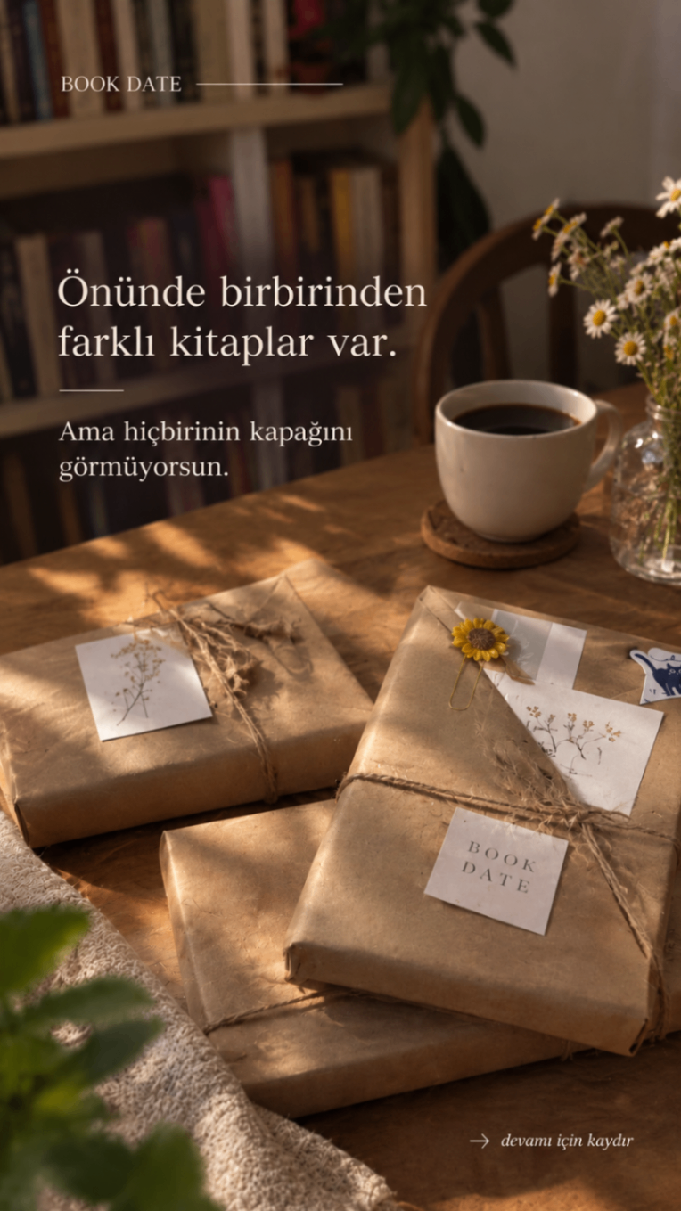 Book Date: Kendine Bir Hikâye Seç 📚✨