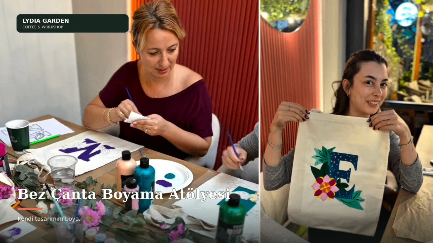 Bez Çanta Boyama Atölyesi
