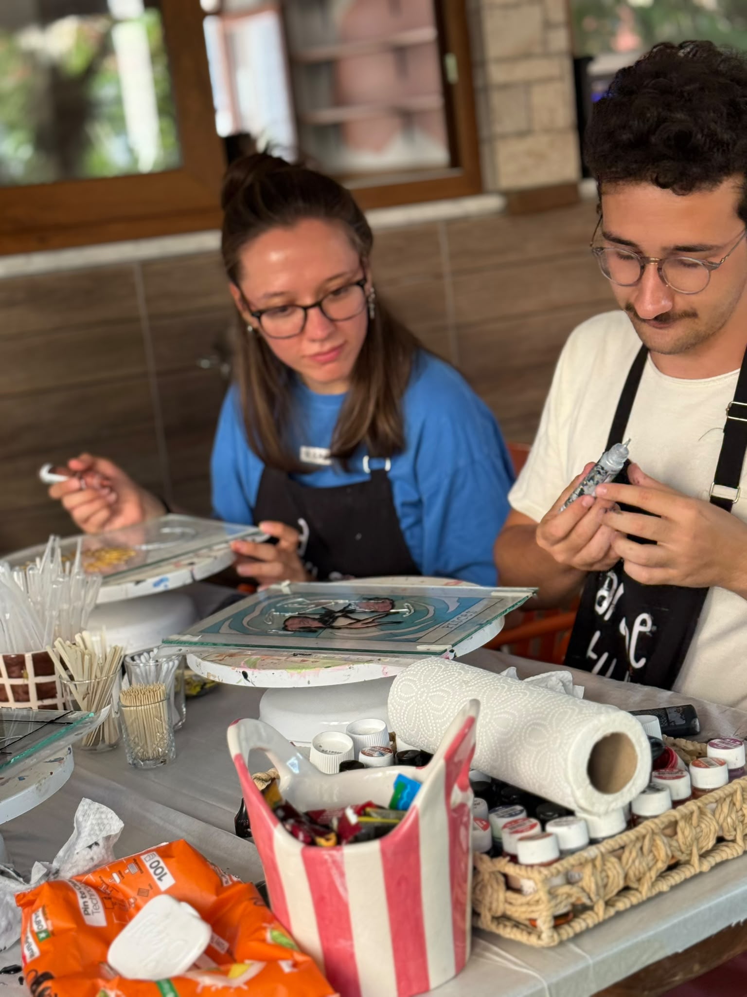 Vitray (Cam Boyama) Workshop - Arche Art Studio & Coffee