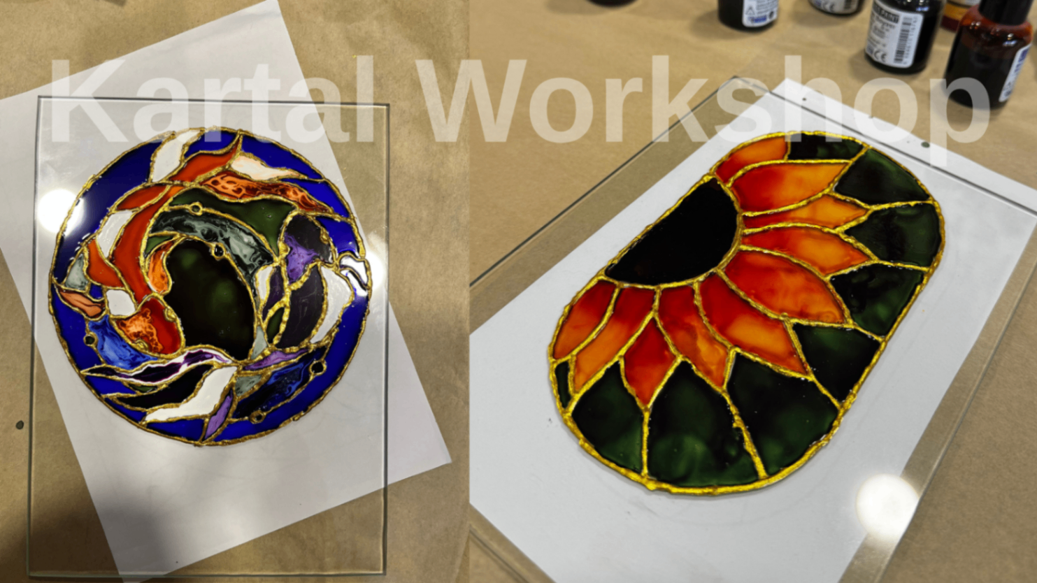 Vitray Cam Boyama Workshop