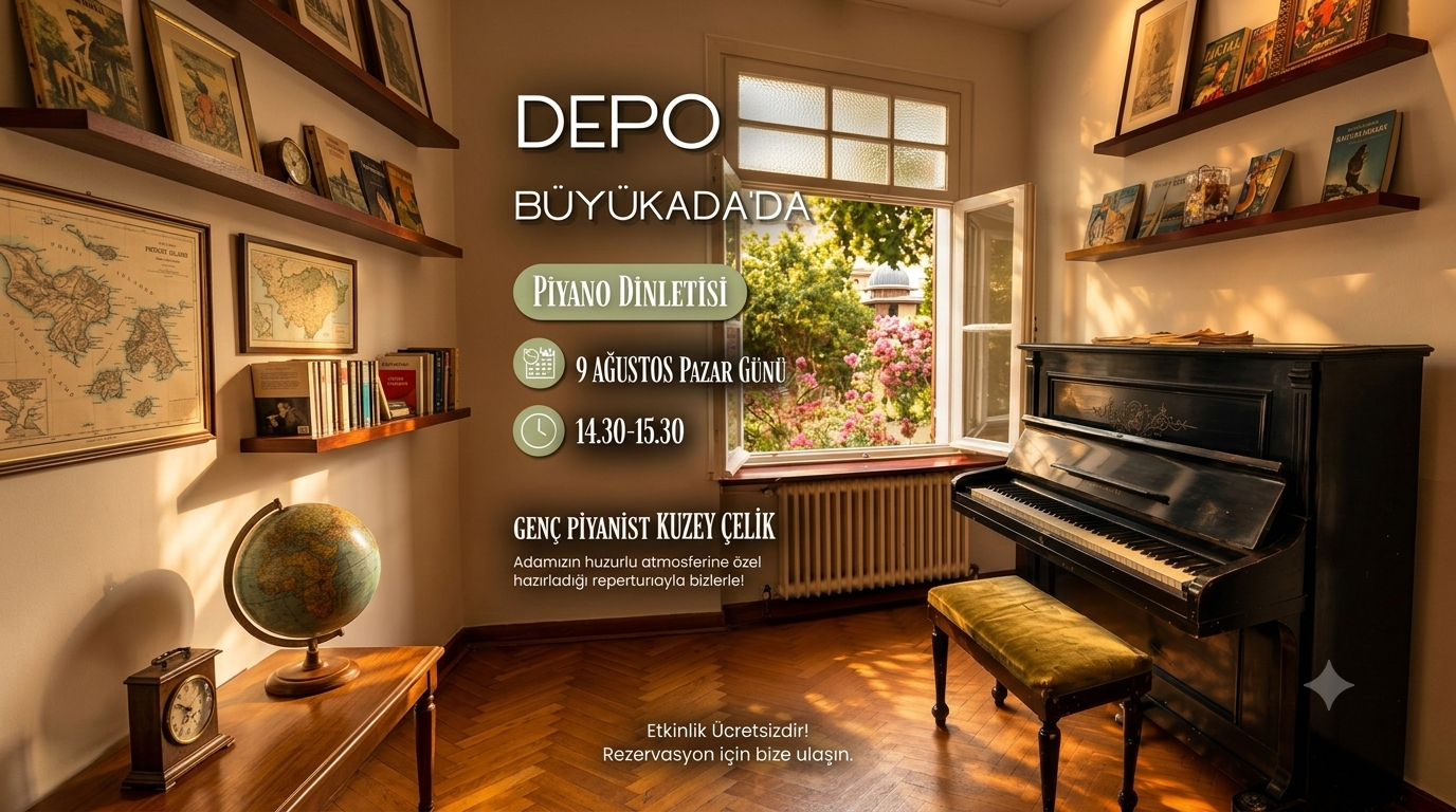 Büyükada Piyano Dinletisi