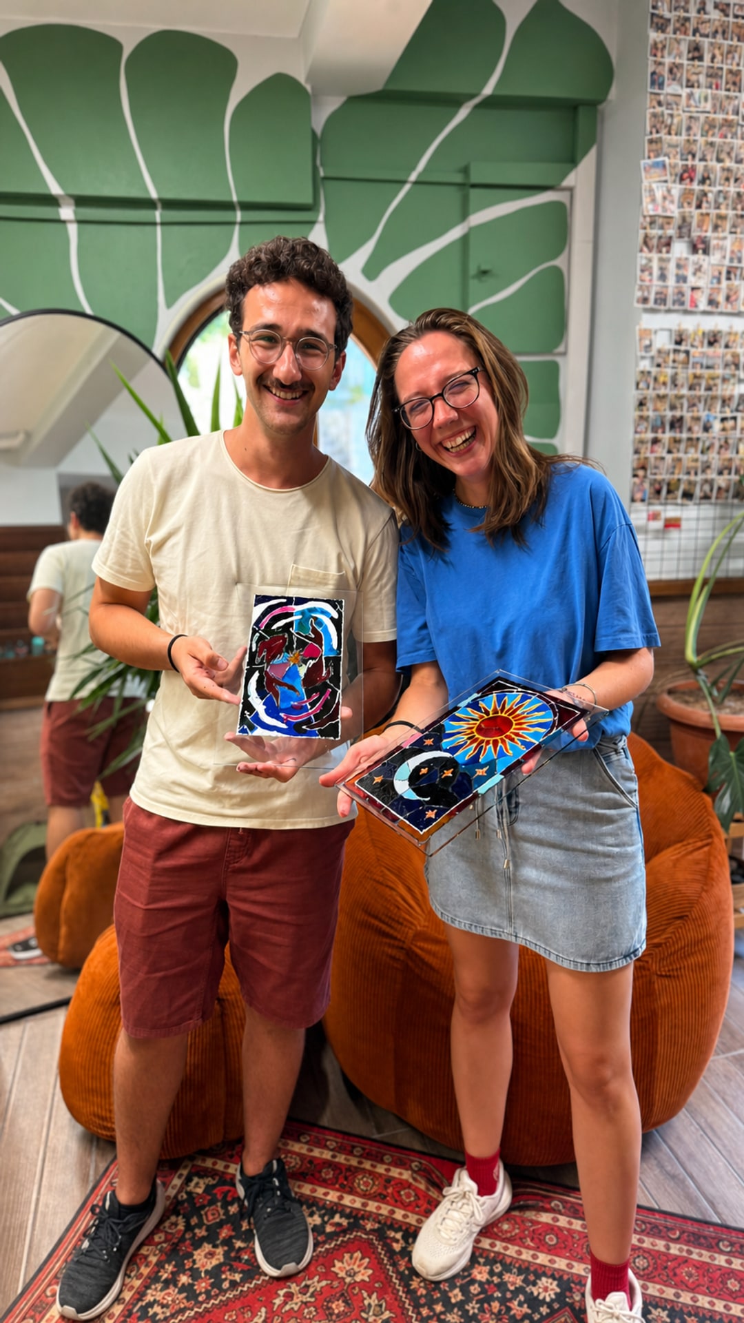Vitray (Cam Boyama) Workshop - Arche Art Studio & Coffee