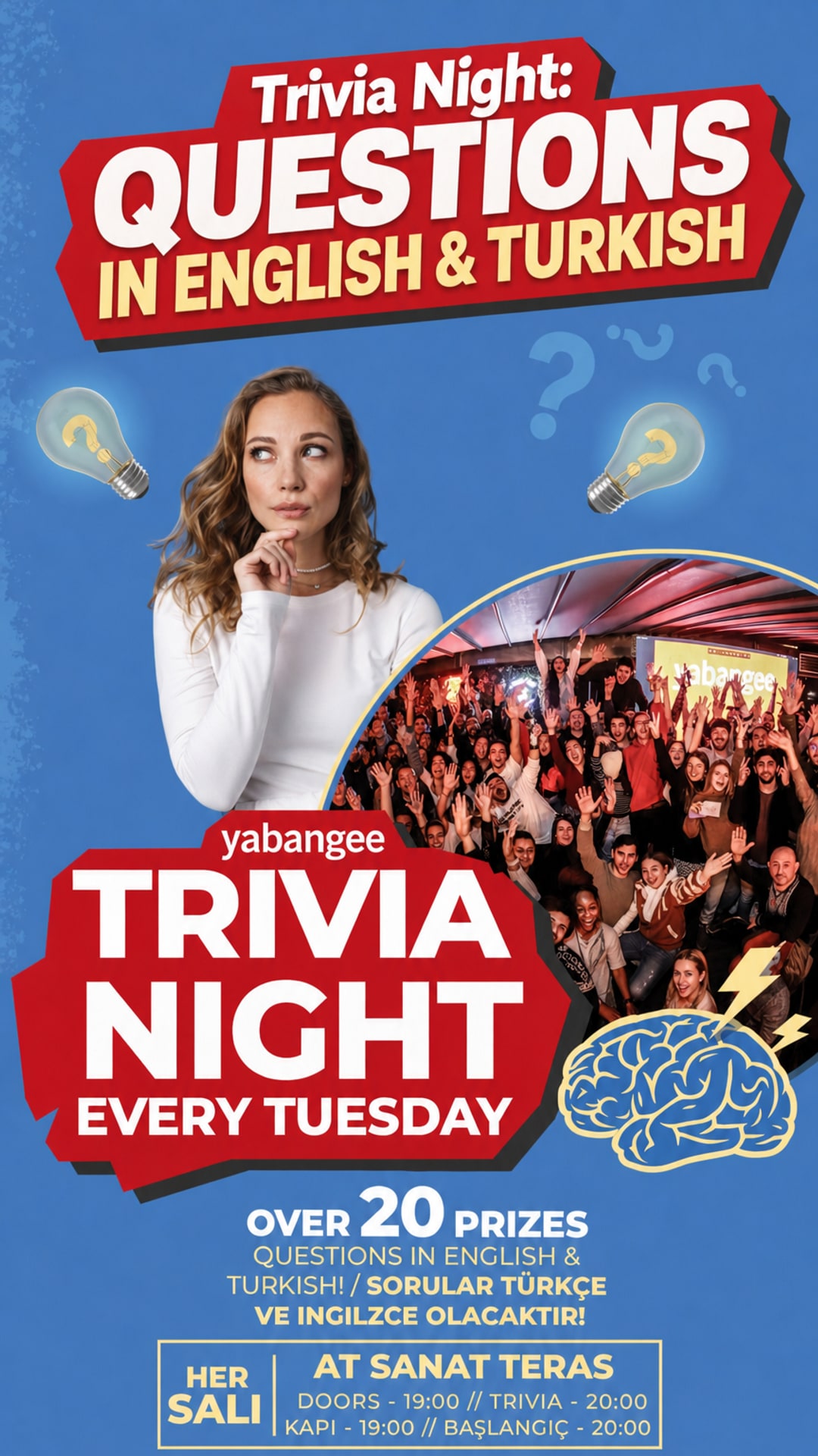 Trivia Night: Questions in English & Turkish